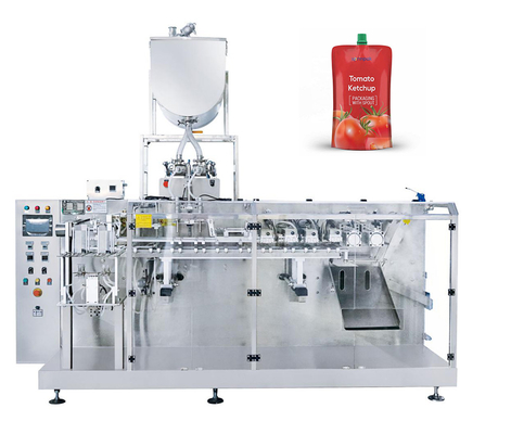 Horizontal Liquid Packing Machine Fully Automatic Pouch Type Liquid Sauce