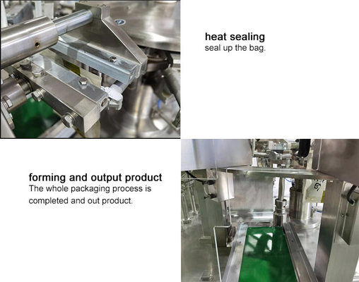 Eight-station Premade Bag Shrimp Slip Packaging Machine