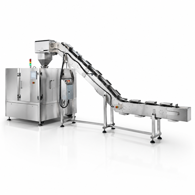 ZC-X8300 main machine â side view with Z-type bucket elevator