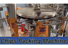 Station multi de emballage sous vide automatique de granule de nourriture de machine de ZCHONE 1300kg