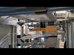 Quelles sont les manières spécifiques par lesquelles une machine d'emballage de fil dentaire à plusieurs stations