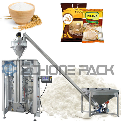 Quad Seal Bag Pouches Packing Machine Vertical Stand Up 220V 50Hz