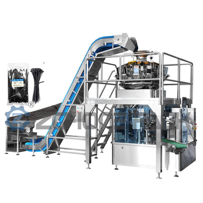 Line Type Material Packaging Machine Automatic Material Elevator 1.5KW