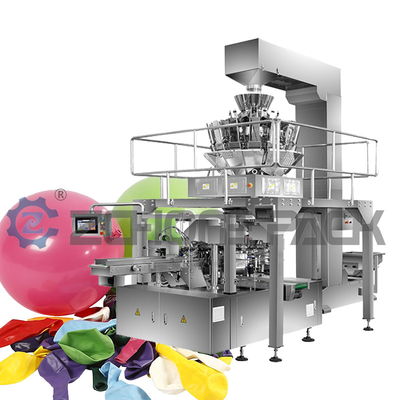 High Speed Balloon Packaging Machine Multi Station Quantitative Automatic